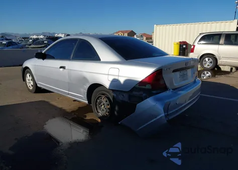 2003 Honda Civic Dx z USA, uszkodzony, nr VIN 1HGEM22283L056163